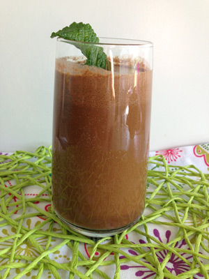 Grüner Smoothie „Schokoladenminze“ Grüner Smoothie „Schokoladenminze“