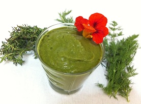 Süßkartoffel-Kräuter-Smoothie Süßkartoffel-Kräuter-Smoothie