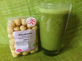 Grüner Smoothie Macadamia Grüner Smoothie Macadamia