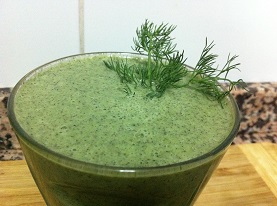 Sesam-Kräuter-Smoothie Sesam-Kräuter-Smoothie