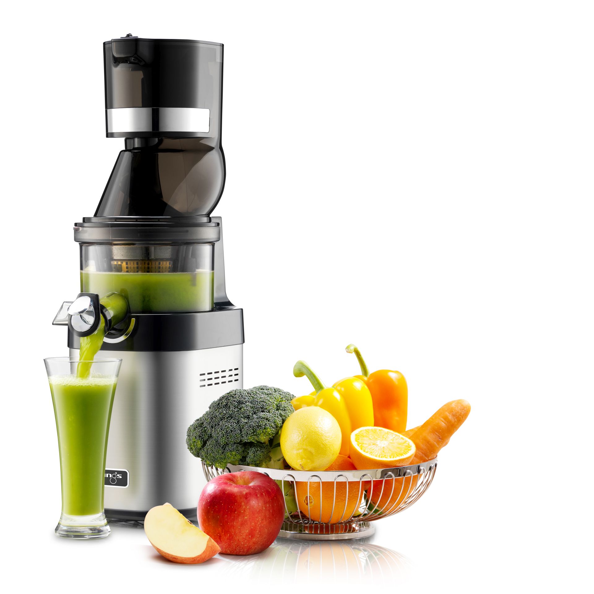 Kuvings Profi Slow Juicer CS600 Edelstahl 53905