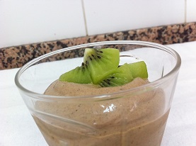 Schoko-Eis-Pudding in Grün Schoko-Eis-Pudding in Grün