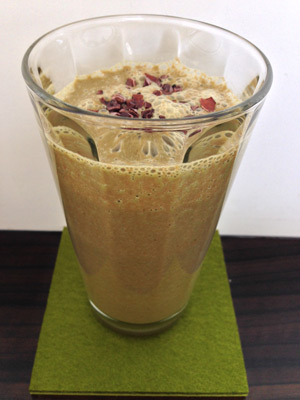 Grüner Smoothie „Nougatliebe“ Grüner Smoothie „Nougatliebe“