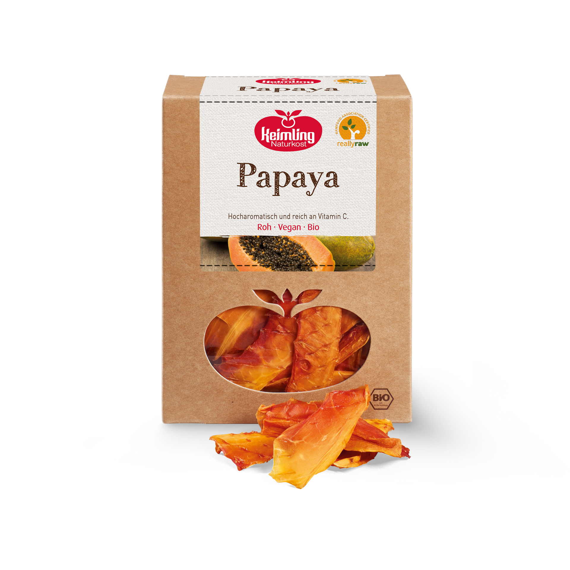 Rohkost Papaya von Keimling Naturkost really raw zertifiziert
