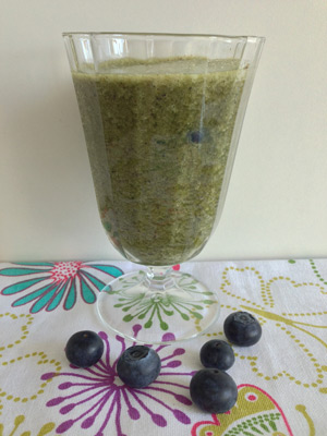 Grüner Smoothie „Lila Laune“ Grüner Smoothie „Lila Laune“