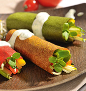 Dreierlei Wraps